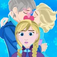 Elsa embrassant Jack