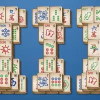 Leuk spel om te spelen mahjong