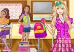 Barbie écolière