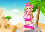 Barbie barevné dámské plavky