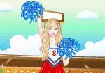 Barbie er å cheerleader
