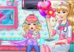 Princesa Barbie canvi d\'imatge facial