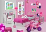 Menghias bilik tidur Barbie