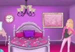 Het verfraaien van Barbie's slaapkamer