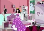 Huoneen sisustus Barbie prinsessa