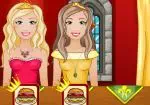 Barbie ristorante di hamburger