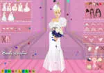 Barbie svatební šaty