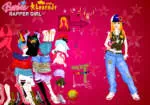 Barbie Šaty hra dívka rapper
