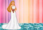 Barbie księżniczka ślubnej sukni