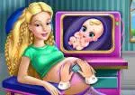 Barbie como Rapunzel avaliação da gravidez