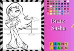 Bratz Sasha väritys 2