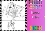 Cloe Bratz coloriage 4