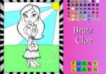 Bratz Cloe coloring 3