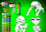 Ben Ten Aliens Coloring