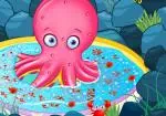 Schattige octopus zorg