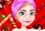 Spa de chocolate para Anna de Frozen