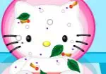 Helbrede Hello Kitty skitne