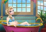 Spa dari ratu hamil Elsa
