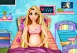 Geburt des Babys Rapunzel