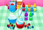 Cuinar cupcakes de colors