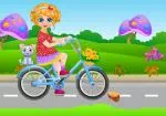 Sana 骑自行车