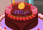 Fruit Birthday Cake Decor