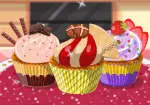Delicious cupcakes decoration