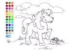 Desenhos para colorir um Cavalo