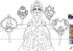 Alice in Wonderland The Red Queen Coloring Game