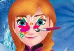 Anna Frozen pintura de rosto