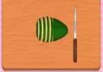 Classes de sushi: rouleau de dragon vert