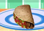 Taco gevuld met Rundvlees