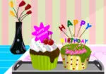 Születésnapja Cupcakes