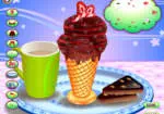 楽しいアイスクリームコーン
