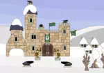 Hrad Stavitel v Zimě