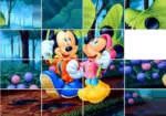 Mickey et Minnie Mouse puzzle