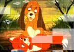 Die Fox en die Hound Foxhound legkaart puzzle