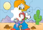 Kovboj Donald puzzle
