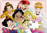 Puzzle Disney Leker Prinsesser