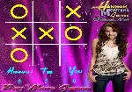 Tic Tac Toe Hannah Montana drei gewinnt XXO Kreis und Kreuz Dodelschach