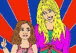 Color desen si pictura Hannah Montana