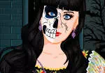 Katy Perry Makeup til Halloween