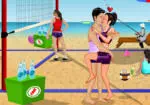 Bisous au volley-ball