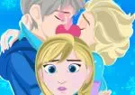 Elsa kyssar Jack
