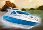 Perahu Bermotor 3D