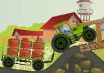 Traktor petani Ted tergesa-gesa