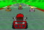 Mario yarış arabası mantar krallık