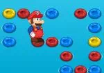 Mario desafiament a l\'estany