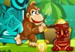 Donkey Kong Ball in den Dschungel