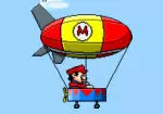 Mario volant dans Dirigeable